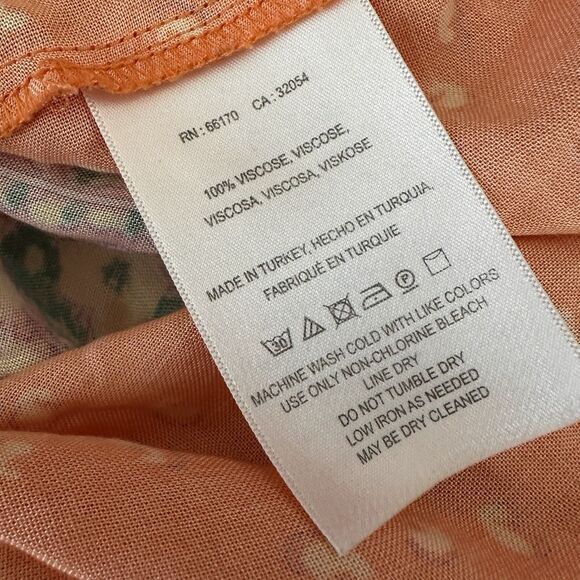 Anthropologie Maeve Top MEDIUM Ceresco Mixed Print Peasant Puff Sleeve Blouse - Picture 8 of 8